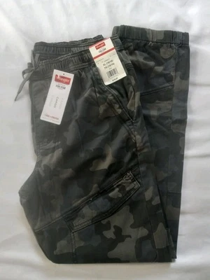 Новый с Ярлыками - Wrangler пять звезд грузовой бегунов - для мальчиков размер XL 16 / 18 - серый камуфляж - новый - Изображение 1 из 4