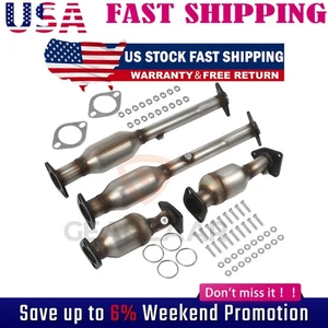 EPA Catalytic Converter Set For 2005-2018 Nissan Pathfinder Xterra Frontier 4.0L - Bild 1 von 23