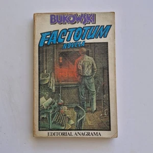 Charles Bukowski - Factotum - Anagrama 1982 - Imagen 1 de 3