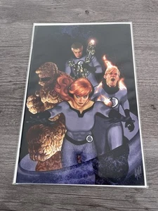 Fantastic Four #1 Marvel Comics 2018 Adam Hughes Virgin variante copertina quasi nuovo - Foto 1 di 1