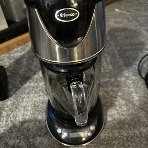 Saeco Venus Black & Silver Drip Coffeemaker #XXCXI with Carafe - Commercial - Picture 1 of 7