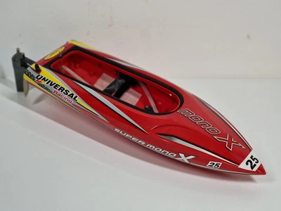 Amewi Super Mono X Rc Speedboat Rennboot 400mm Rumpf 26028 Ersatzteile Zubehör - Bild 1 von 4