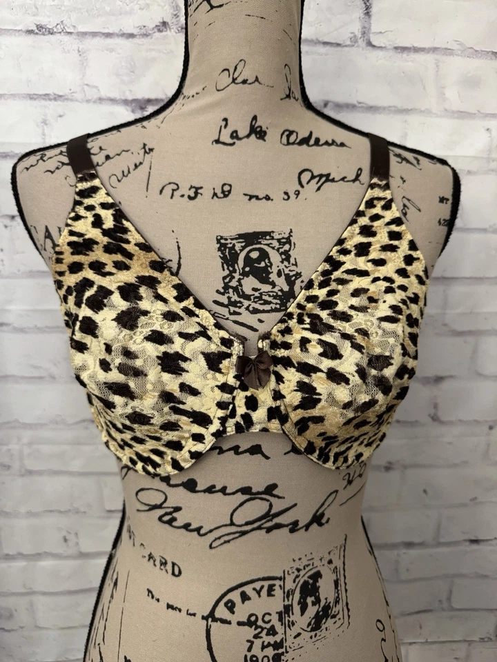 Sujetador Wacoal 36D Sin Costuras Halo Leopardo Estampado Con Aros Sin Forro 65146 Foto 1 de 4