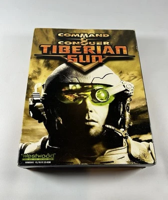 Command & Conquer Tiberian Sun PC CD-ROM Big Box Complete 1999 Westwood - Image 1 of 4