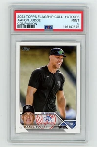 Aaron Judge 2023 Topps Flagship Collection Companion #CTCSP3 PSA 9 SP Yankees - Picture 1 of 2