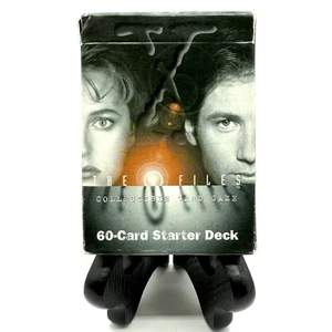 Sealed 1996 The X-Files Collectible Card Game 60-Card Starter Deck USPCC - Picture 1 of 2