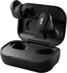 Skullcandy Grind In-Ear Wireless Earbuds | 40 Hr Battery, Skull-iQ Alexa | Black - Picture 1 of 6