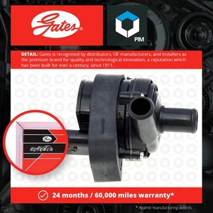 Electric Water Pump fits MERCEDES ML280 W164 3.0D 05 to 09 Gates 2115060000 New - Picture 1 of 4