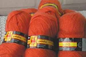   GEISHA Polyacryl/ Mohair  orange  300 g - Bild 1 von 2