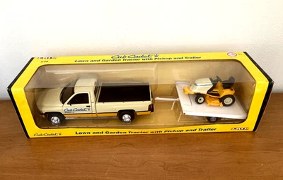 ERTL 1/16 Cub Cadet Lawn & Garden Tractor with Dodge Pickup & Trailer 13165 NIB! - Image 1 of 4