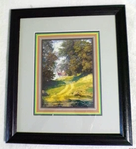 VILLAGE SCHOOLHOUSE by MAXFIELD PARRISH Bookplate - Picture 1 of 18