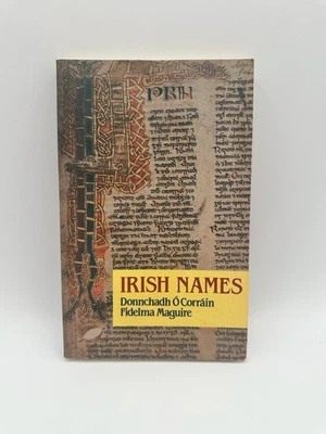 Irish Names by O'Corrain Donncha - Paperback - 1990 - Good - Image 1 of 4