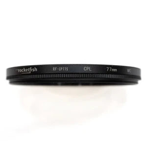 RocketFish 77mm Circular Polarizer Filter (RF-CP77S) - Picture 1 of 4