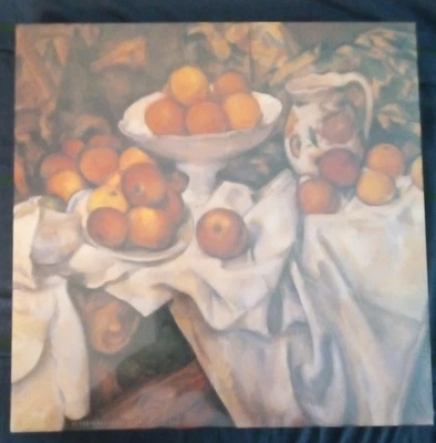 Um quebra-cabeça de belas artes maçãs e laranjas Paul Cézanne 500 peças - Imagem 1 de 4