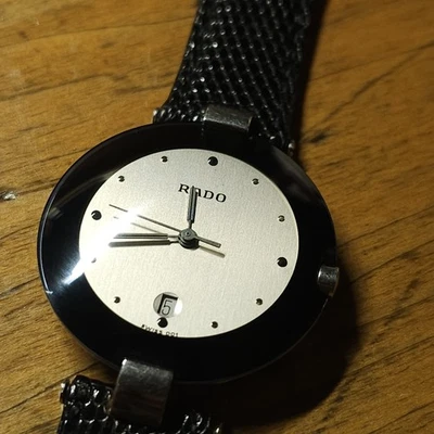 复古 Rado 女士手表 129.3574.4 蓝宝石稀有银色 Jubilee Coupole 30 毫米 — 第 1/4 张图片