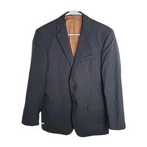 Jos A Bank Joseph Slim Fit BLACK CORDED STRIPE Wool BLEND  Blazer Sport Coat - Picture 1 of 10