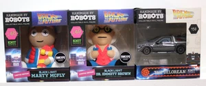 HANDMADE BY ROBOTS BACK TO THE FUTURE MARTY MCFLY DR BROWN, THE DELOREAN (10803) - Bild 1 von 6