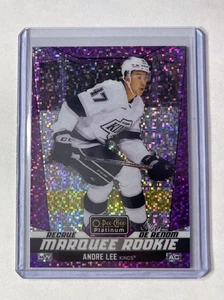 2024-25 O-Pee-Chee Platinum Marquee Rookie Violet Pixels ANDRE LEE /299 - Picture 1 of 2