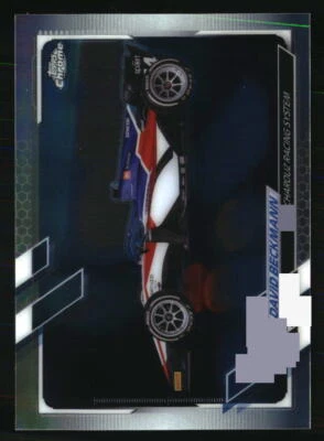 David Beckmann 2021 Topps Chrome Formula 1 #128 RACING Card - Image 1 of 2