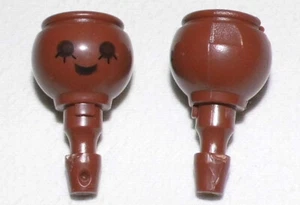 03643, 2x Kopf, Wimpern, unten (Afrika) - Bild 1 von 1