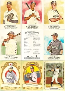 2009 Topps A&G Allen & Ginter Seattle Mariners Master Team Set w/NP (18) - Picture 1 of 1