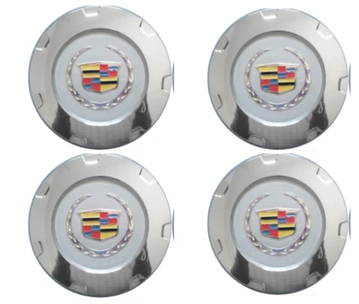 4x Chrome Wheel Center Hub Caps 9598677 For CADILLAC ESCALADE  Wheel  2007-2014 - Image 1 of 2