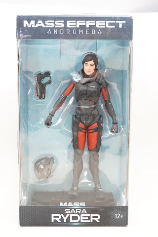 Mass Effect Andromeda Sara Ryder McFarlane Toys NIB 2017 7" Female Action Figure Cover