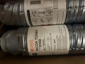 4 Pack - Ricoh Toner Type 3100D, Black EDP Code 885149 AFICIO 345 340 350 - NEW - Picture 1 of 4