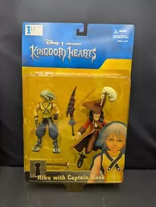 Kingdom Hearts Riku Captain Hook Figures Disney Squaresoft Series 1 - Picture 1 of 2