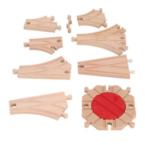 Wooden Track Set For Toddlers Assembly Kit Toys Educational DIY Pack C☆