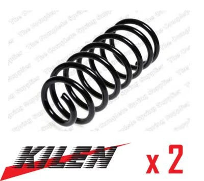 PAR DE MUELLES HELICOIDALES DELANTEROS HORNO PARA FORD ESCORT 1.3 L 63 HP 1990-1994 13387 Foto 1 de 4