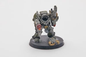 Vintage Warhammer 40k Chaos Space Marine Terminators 1989 Metal Painted - Picture 1 of 12