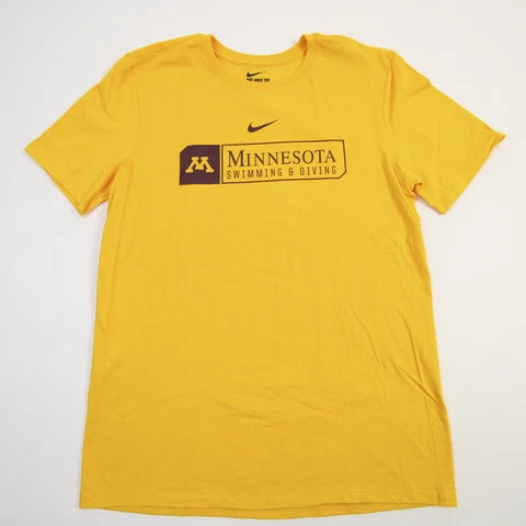 Minnesota Golden Gophers Nike Nike Tee Short Sleeve Shirt Men's Gold New Cover
