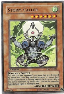 Sturmrufer CSOC-DE022 Silber Rare Yu-Gi-Oh Karte 1. Auflage - Bild 1 von 3