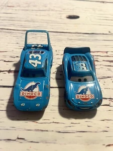 Disney Pixar Cars Dinoco 2er Set Strip Weathers Lenticular Lightning McQueen - Bild 1 von 13