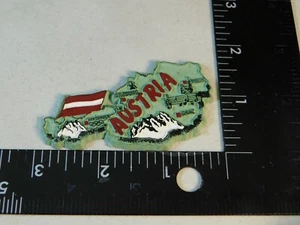 ÖSTERREICH LANDKARTE KÜHLSCHRANKMAGNET SOUVENIR REISEN - Bild 1 von 2