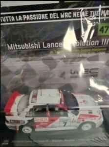 Mitsubishi Lancer Evo III 1000 Lakes Rally 1996 n.47 wrc Collection Scala  1:24