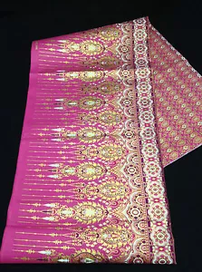 Cotton Batik Fabric Sarong Wrap Long Skirts Thai style pink The best Thailand - Picture 1 of 12