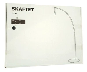 IKEA SKAFTET Floor lamp base arched, black BRAND NEW- 704.055.30 (BASE ONLY) - Picture 1 of 4