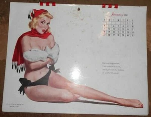 Calendrier Esquire 1953 | Ernest Chiriaka | Bon état - Picture 1 of 1