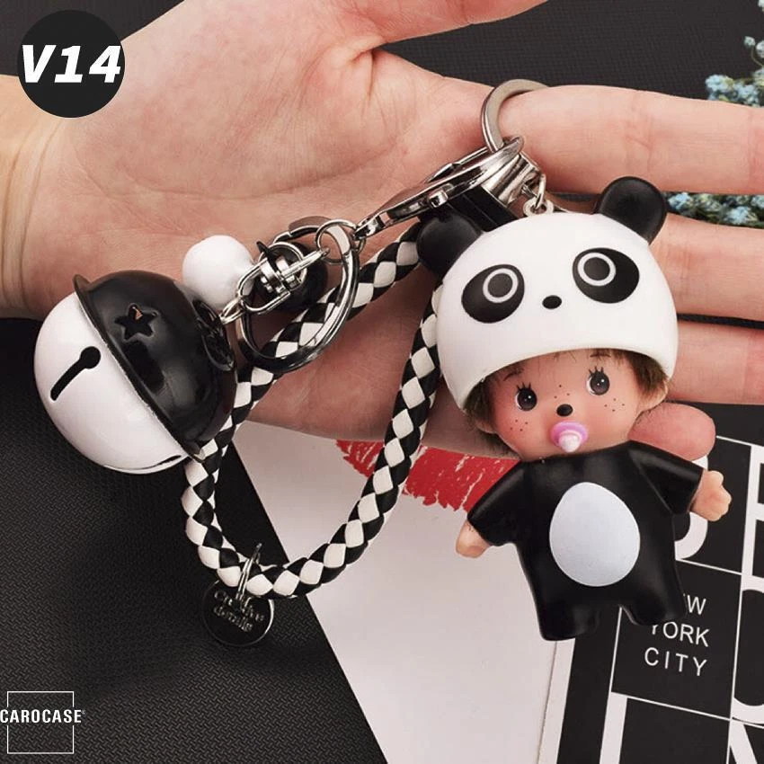 CAROCASE Niedlicher Schlüsselanhänger für Auto Schlüssel, inkl. Anhänger (keychain)