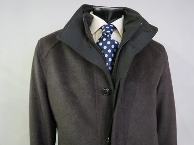 Abrigo Forro Térmico Estilo Current SANYO Breath-PR488 Lana de Angora Cachemira M Foto 1 de 4