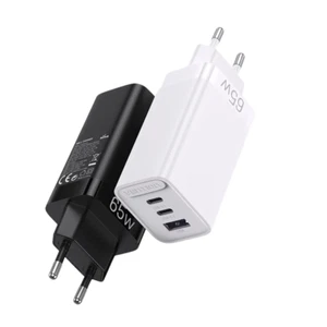 65W GaN Fast Charger Plug Type C PD USB QC 3.0 4.0 Wall Charger Power Adapter - Picture 1 of 17