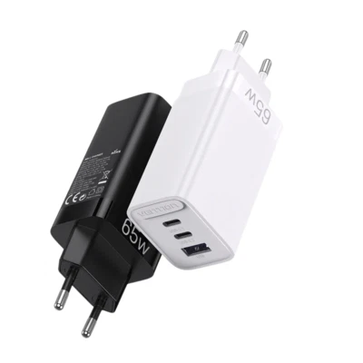 65W GaN Fast Charger Plug  Type C PD USB QC 3.0 4.0 Wall Charger Power Adapter - Image 1 of 4