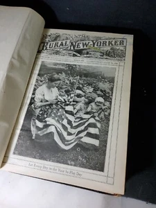 Ledergebundenes Volumen von Rural New Yorker Vol. 82 1923 Ex-Bibliothek 1584 Seiten - Bild 1 von 24