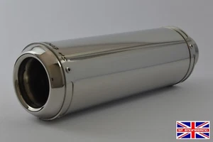 Triumph Sprint RS 99-04 Polished Stainless SP Stubby Domed GP Exhaust - Picture 1 of 2