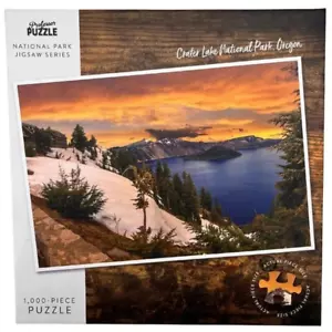 NEU 1000 Teile Professor Puzzle Puzzle Crater Lake Nationalpark, Oregon - Bild 1 von 1
