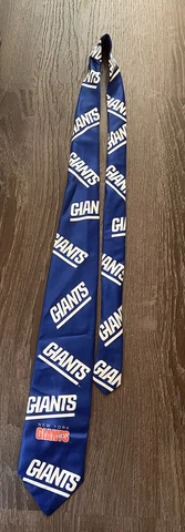 New York Giants Neck Tie NFL football NYtie team logo blue design Cover