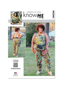 Know Me PATRÓN DE COSTURA ME2083 Misses Or Mujer peto y bolso cinturón - Imagen 1 de 5