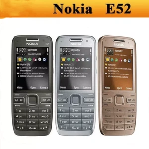 Telefon Nokia E52 odblokowany klasyczny telefon retro - wszystkie kolory - nieskazitelny KLASA A+ - Zdjęcie 1 z 12